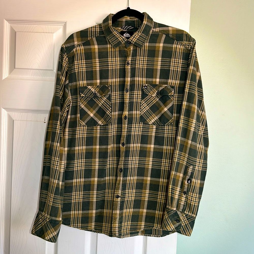 Quicksilver Men’s Flannel (M)